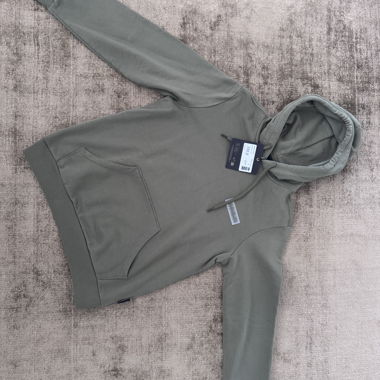 Lockerer Hoodie in Grün