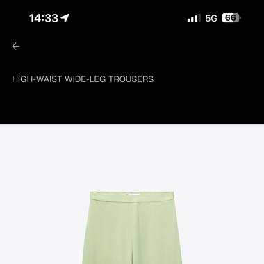 Pantalon patte d’éléphant 