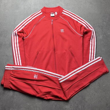 Tuta Adidas Firebird Vintage Rosso S