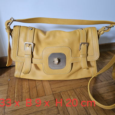 Borsa in pelle con tracolla