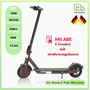 Elektroroller NEU E-Scooter Elektroroller 35 km 