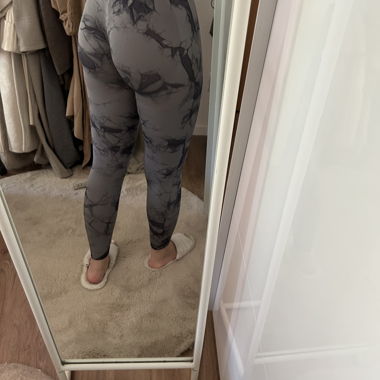 Graue Sport Leggings