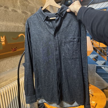 COS blue jeans shirt - Medium Men