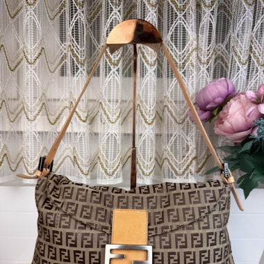 100% Original Vintage Fendi Baguette Zucchino 