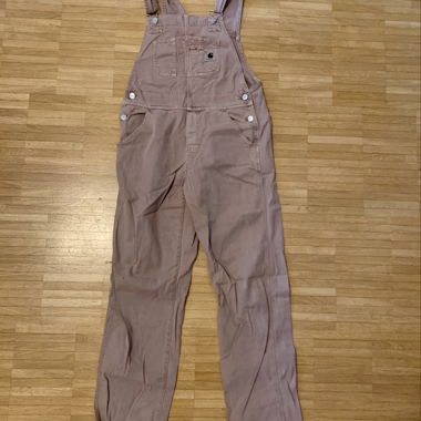 Salopette Carhartt rosa polveroso