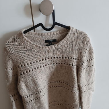 pull beige burton 