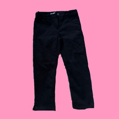 Black children's trousers