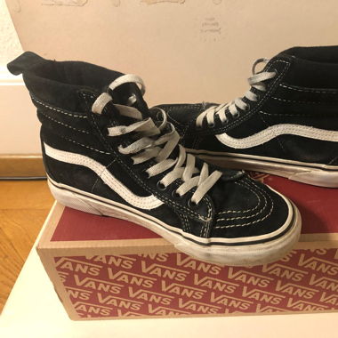 Basket montante, Vans noir 