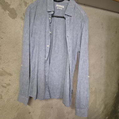 Leichte CREEKS-Hemd blau