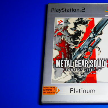 Metal Gear Solid 2 Sons of Liberty - PS2 / R11282