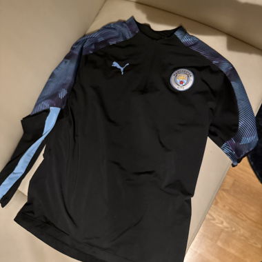 Manchester City Puma Football Jacket Soccer Jersey