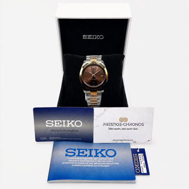 SEIKOJUST - ARABIC ROSE GOLD 36mm