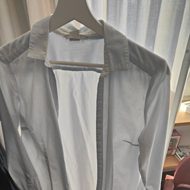 Bluse hellblau