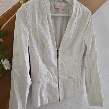 Zebra Jacket/Blazer White M