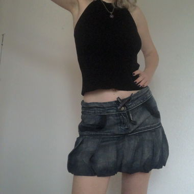 pepe jeans midi skirt 