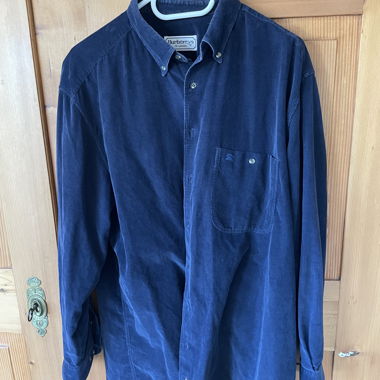 Chemise en velours côtelé Burberry