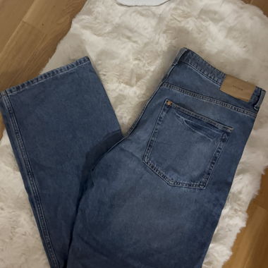 Jeans droit bleu