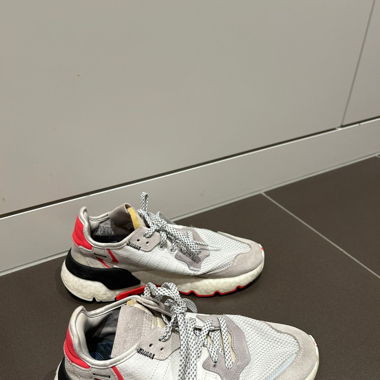 adidas Nite Jogger Grey Red – Unisex