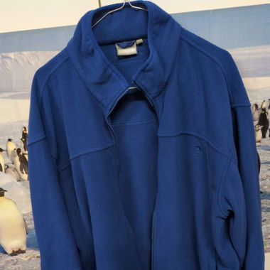 Faserpelz Jacke Blau Trevolution XXL