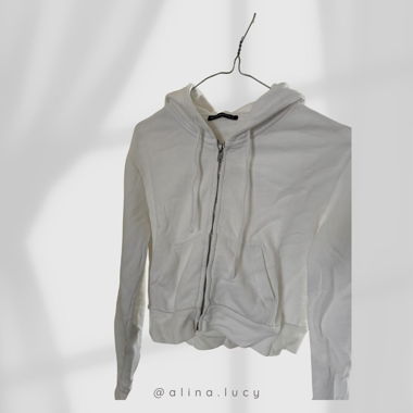 weisse Jacke