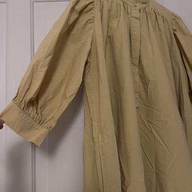 gelbes Blusenkleid COS