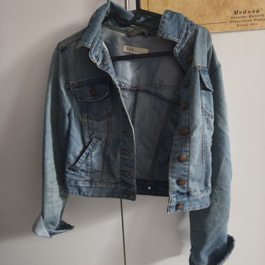 Veste yes yes en jean bleue