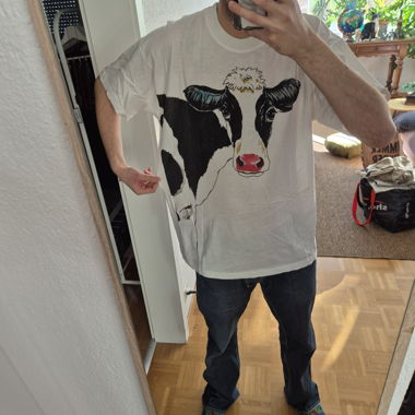 T-shirt vache
