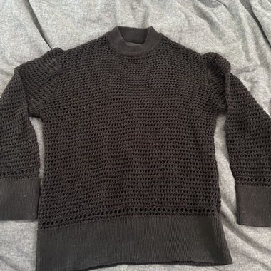 Black Knit Sweater