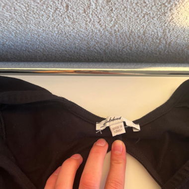Rückenfreies Top / backfree top black