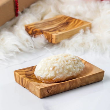 Badezimmer Seifenschale aus Holz, handgefertigt