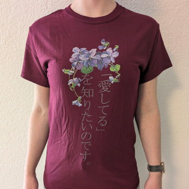 T-shirt imprimé anime - Violet Evergarden