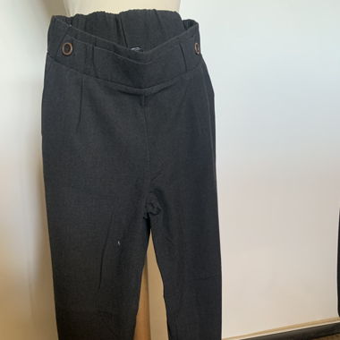 Pantalon élastique évasé 