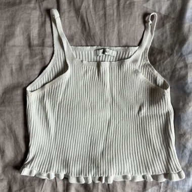 crop top blanc 