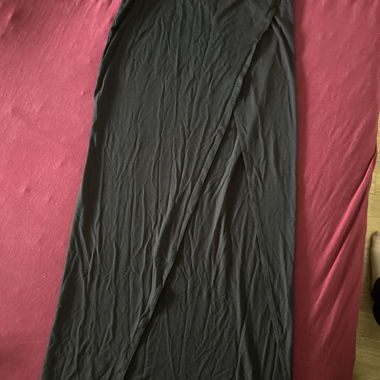 Jupe longue noire pour femme