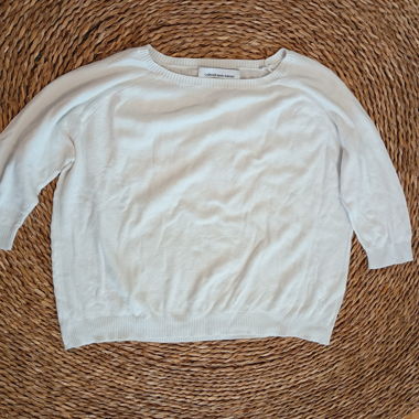 Camicia Bianca in Cotone Biologico Collectif mon Amour