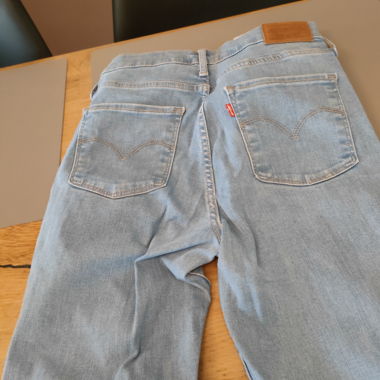 Levi's Hellblaue Jeans High Rise Skinny Grösse 28