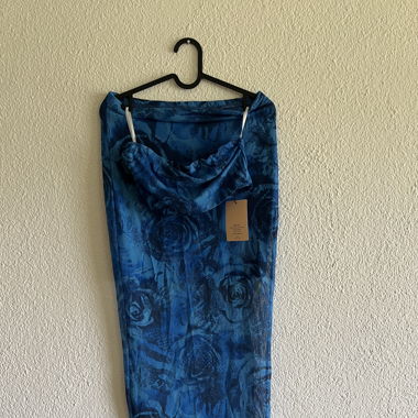 Zwei Teiler Blau
