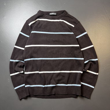 Vintage Knit-Sweater Braun Gr. M