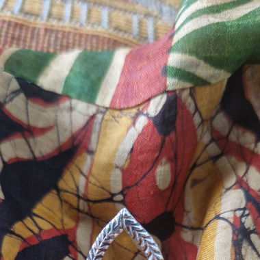 Bague Bali plaquée argent
