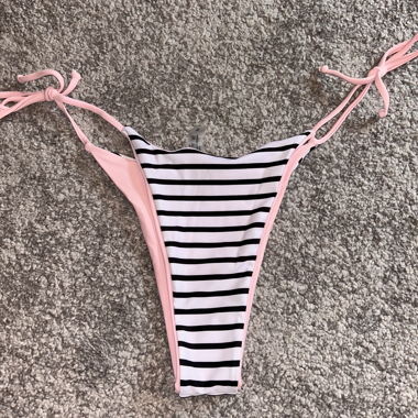 Striped Bikini Bottom M