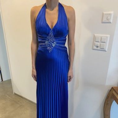 Abendkleid / Trauzeuginkleid Royalblau