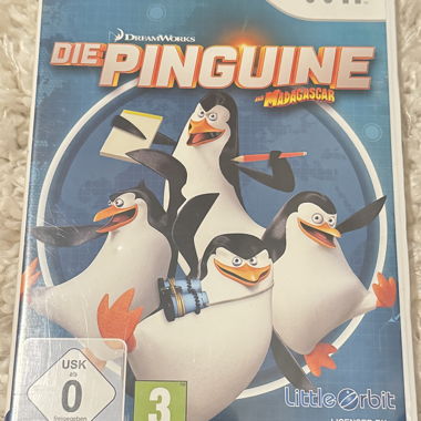 Gioco Wii "I pinguini di Madagascar"