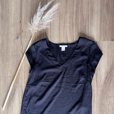 Bluse / Shirt H&M schwarz 34