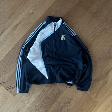 Vintage Rare Adidas Real Madrid Trainingsjacke