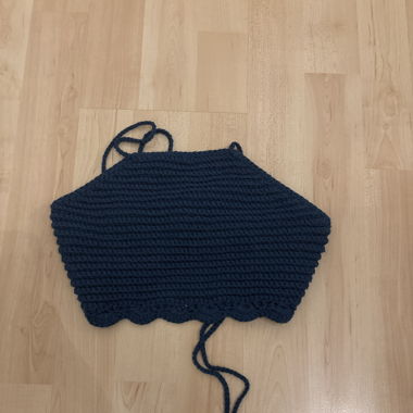 Crop Top aus Wolle
