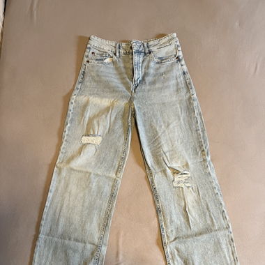 Blaue Jeans 