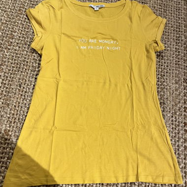 Senf‑T-Shirt (Tally Weijl)