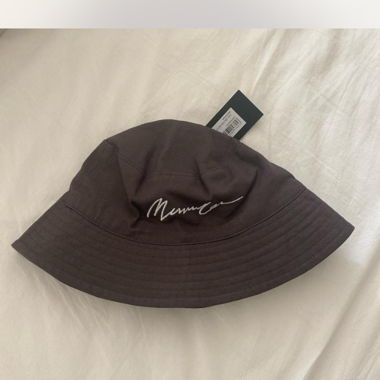 Chapeau baquet brun