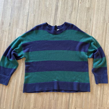 Striped Knit Sweater