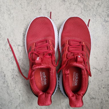 NEW red Adidas shoes